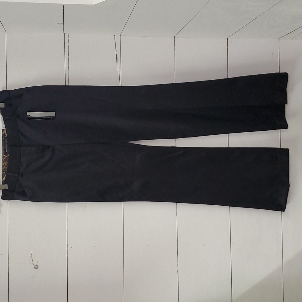 Satin Editor Flare Leg NWT